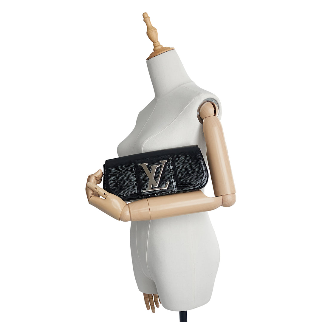 Sobe Epi Leather Clutch Bag