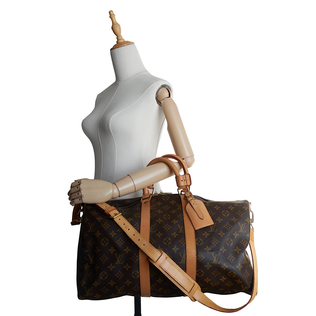 Keepall 45 Bandoulière Monogram Canvas Bag