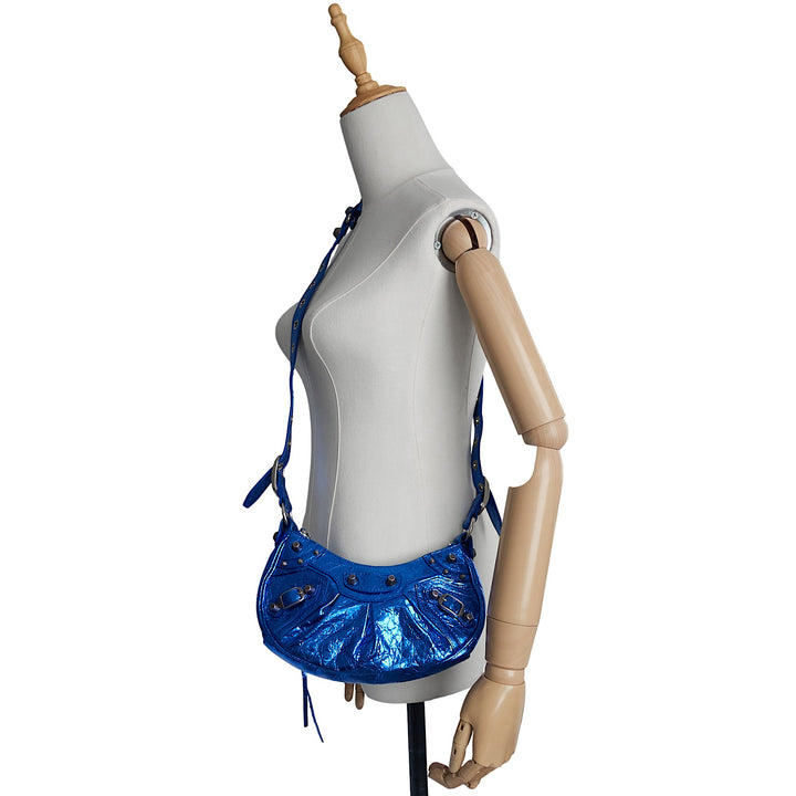 Le Cagole XS Lambskin Leather Shoulder Bag