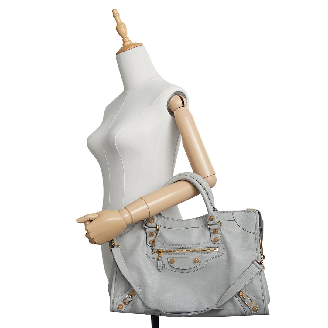 City Agneau Leather Bag