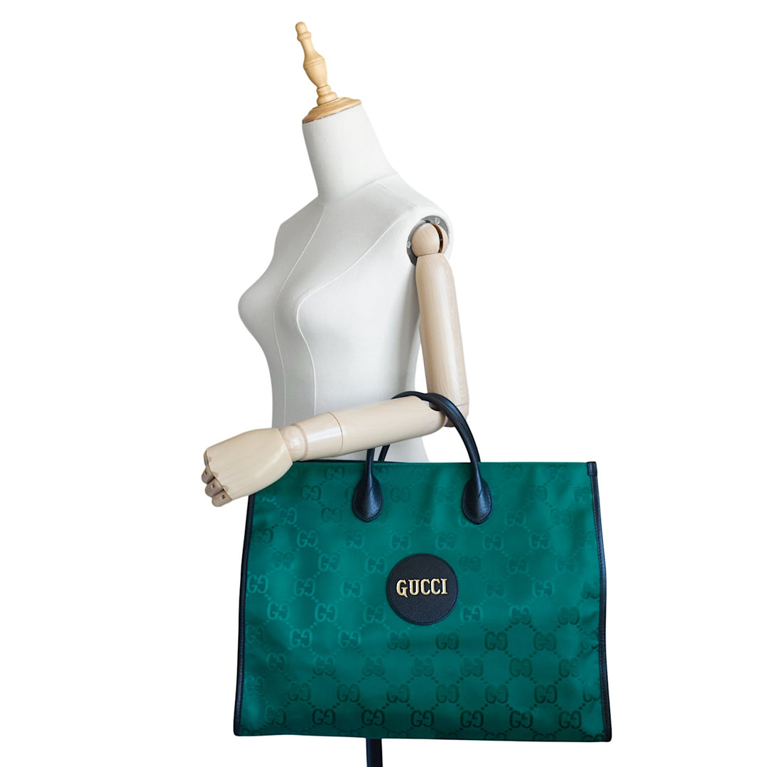 Off the Grid Large Econyl Nylon Tote Bag