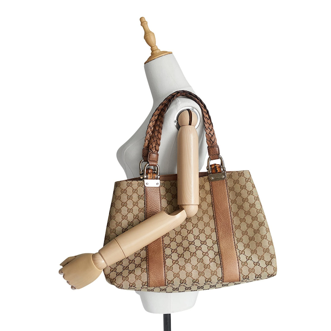 Libeccio Bamboo Bar Medium Canvas Tote Bag