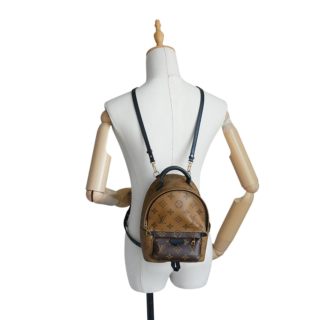 Palm Springs Mini Reverse Monogram Backpack