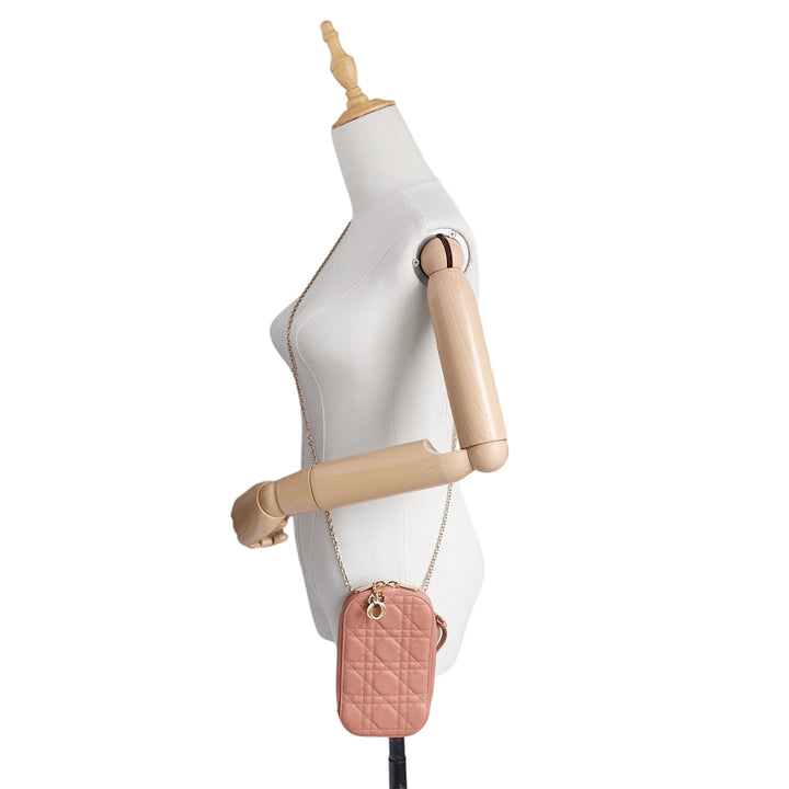 Lady Dior Call'in Dior Phone Holder