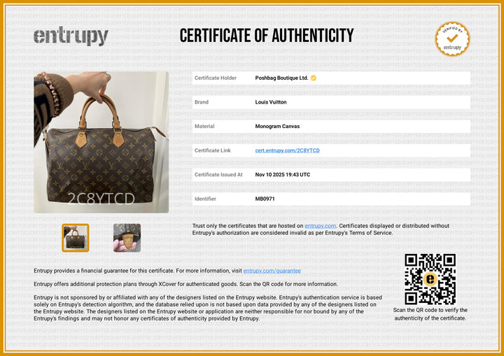 Monogram Speedy 30 Handbag