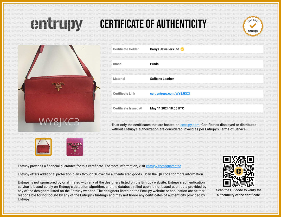 Saffiano Lux Esplanade Crossbody Bag