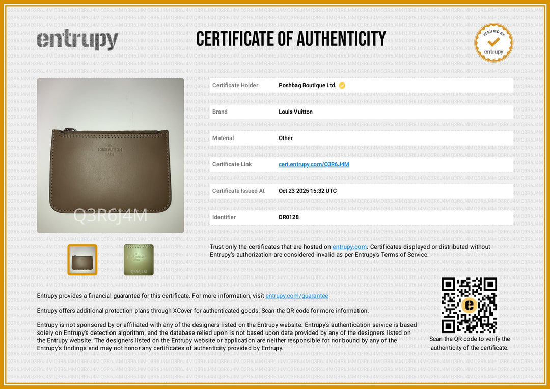 Leather Mini Pouch with Strap