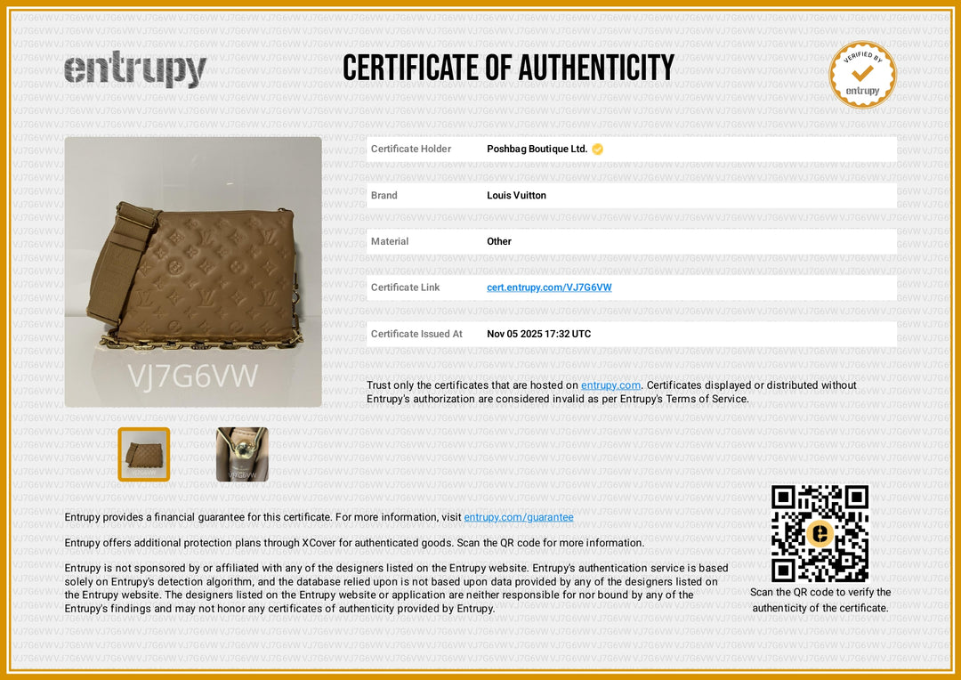 Coussin PM Monogram Embossed Leather Bag