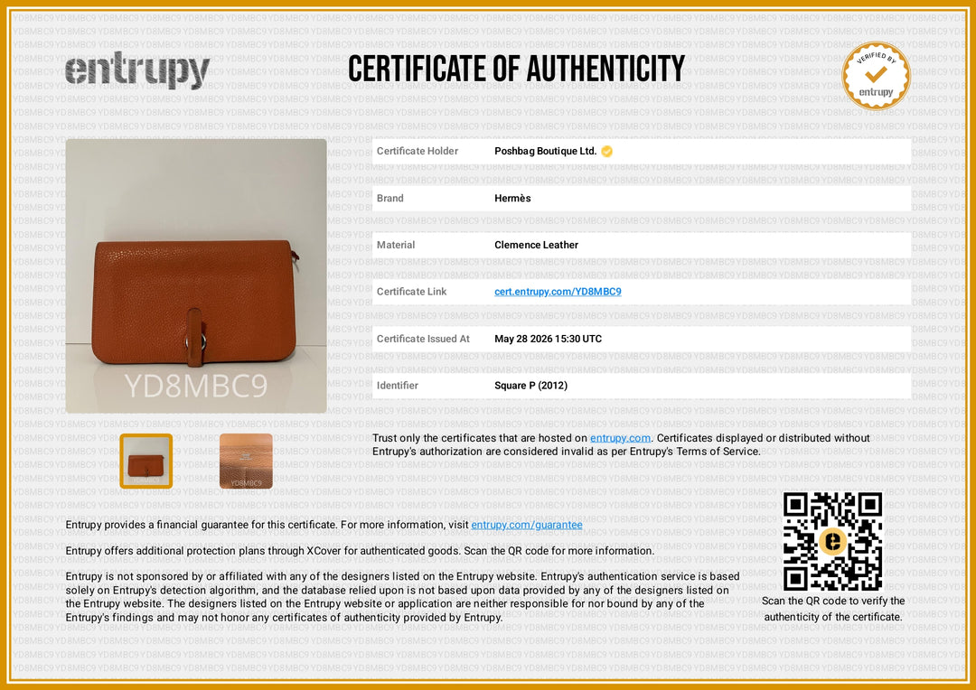 Dogon Duo Continental Clemence Leather Wallet