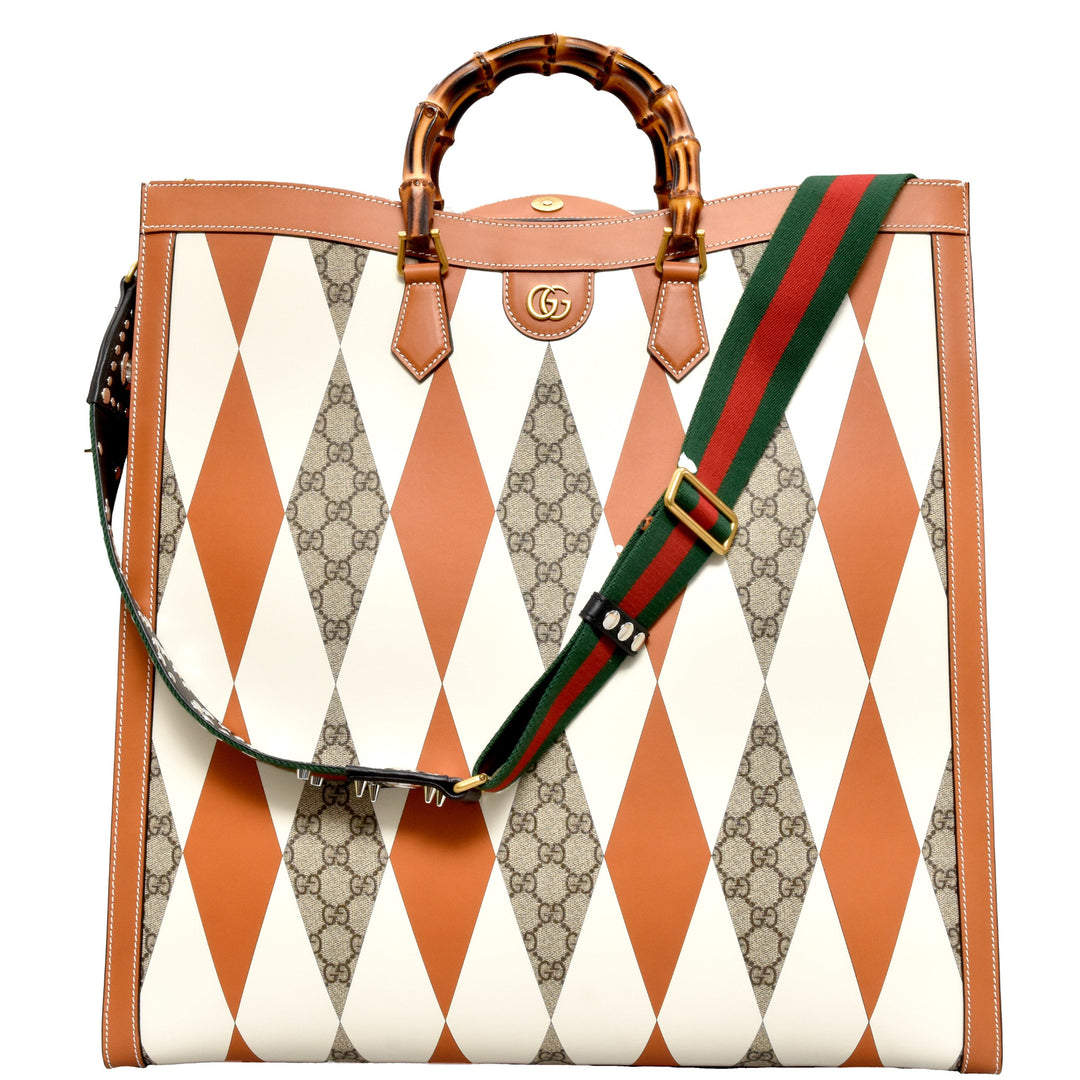 Diana Maxi Harlequin Tote
