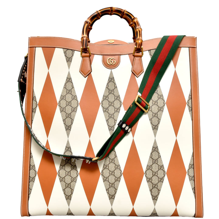 Diana Maxi Harlequin Tote