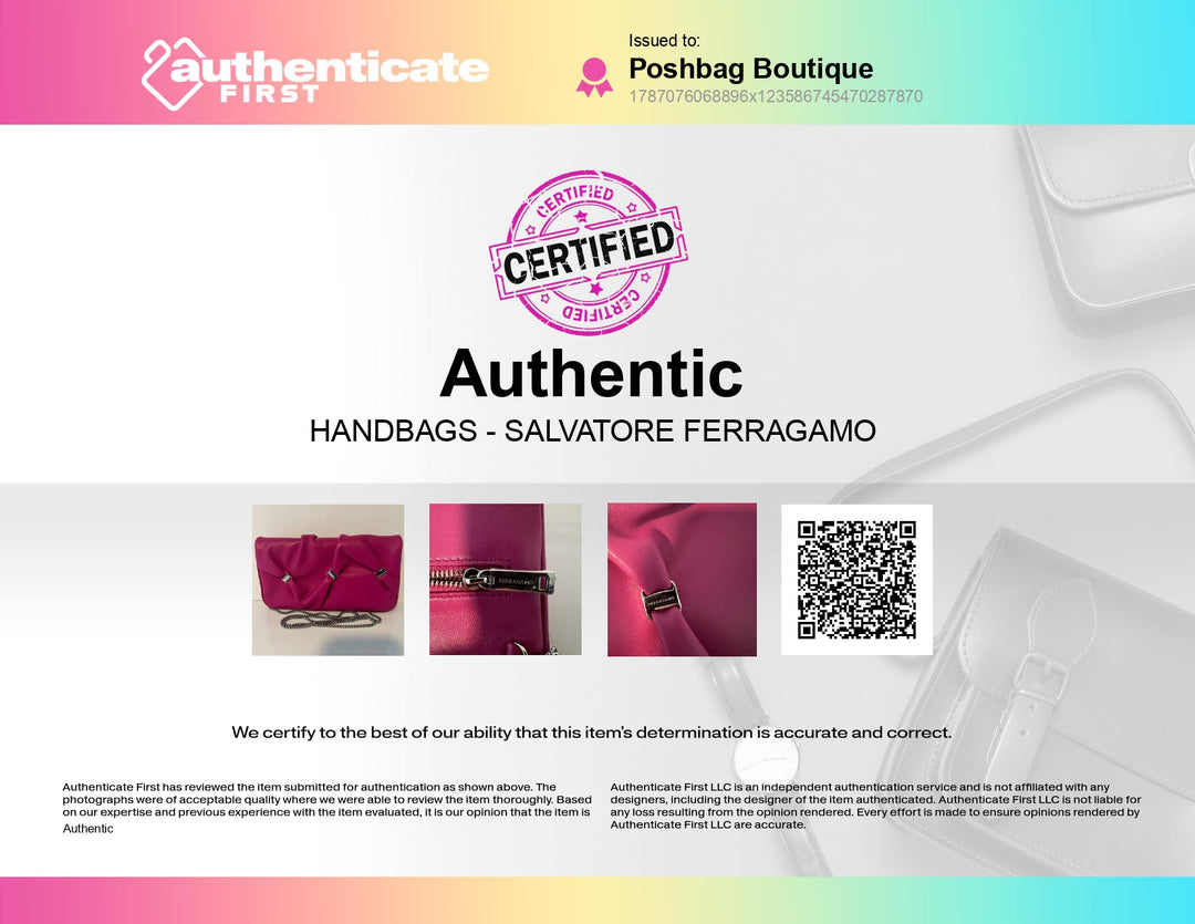 Pleated Leather Wallet on Chain