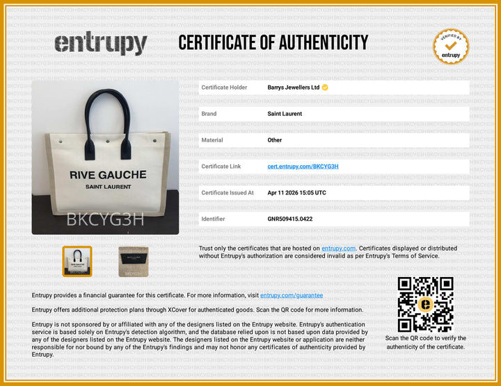 Rive Gauche Canvas Tote Bag