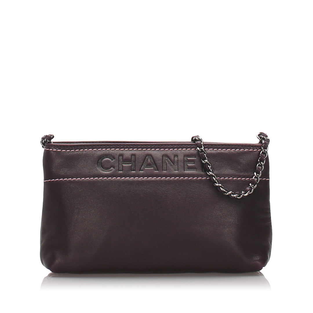 lax pochette leather bag