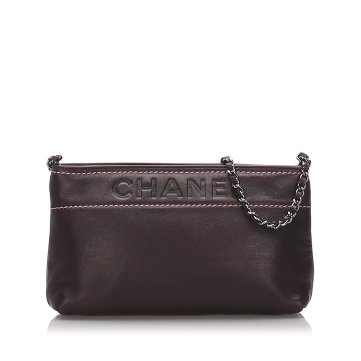 lax pochette leather bag