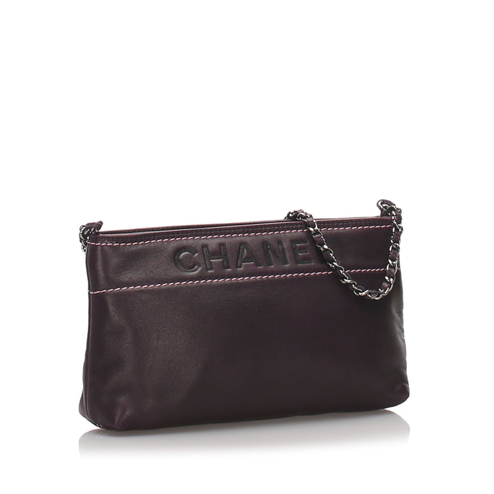 lax pochette leather bag