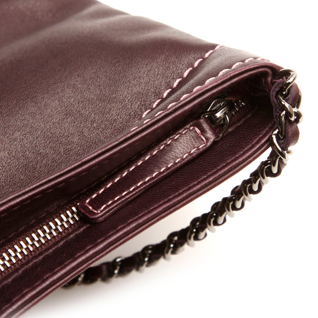 lax pochette leather bag