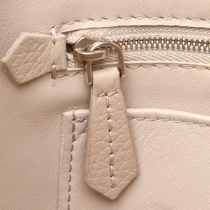 pernelle taurillon leather tote bag