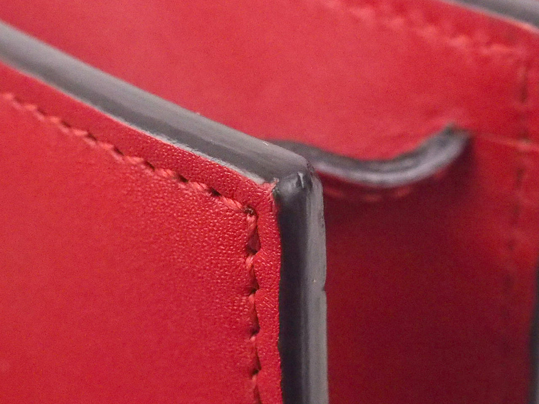 xl calf leather wallet on chain