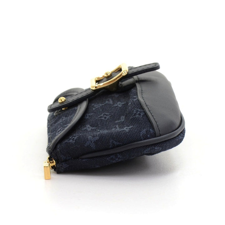 anne sophie mini lin canvas clutch bag