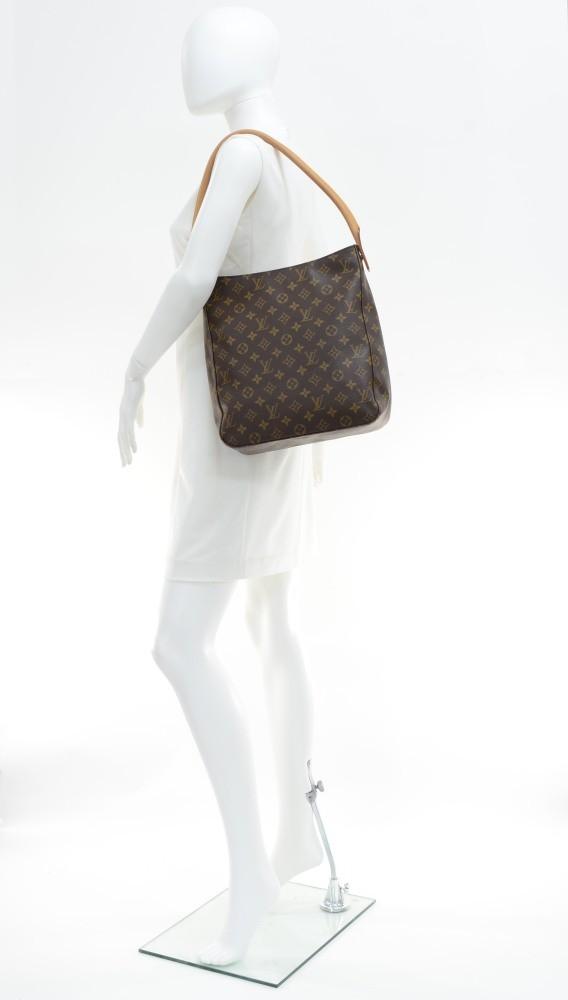 looping gm monogram canvas handbag