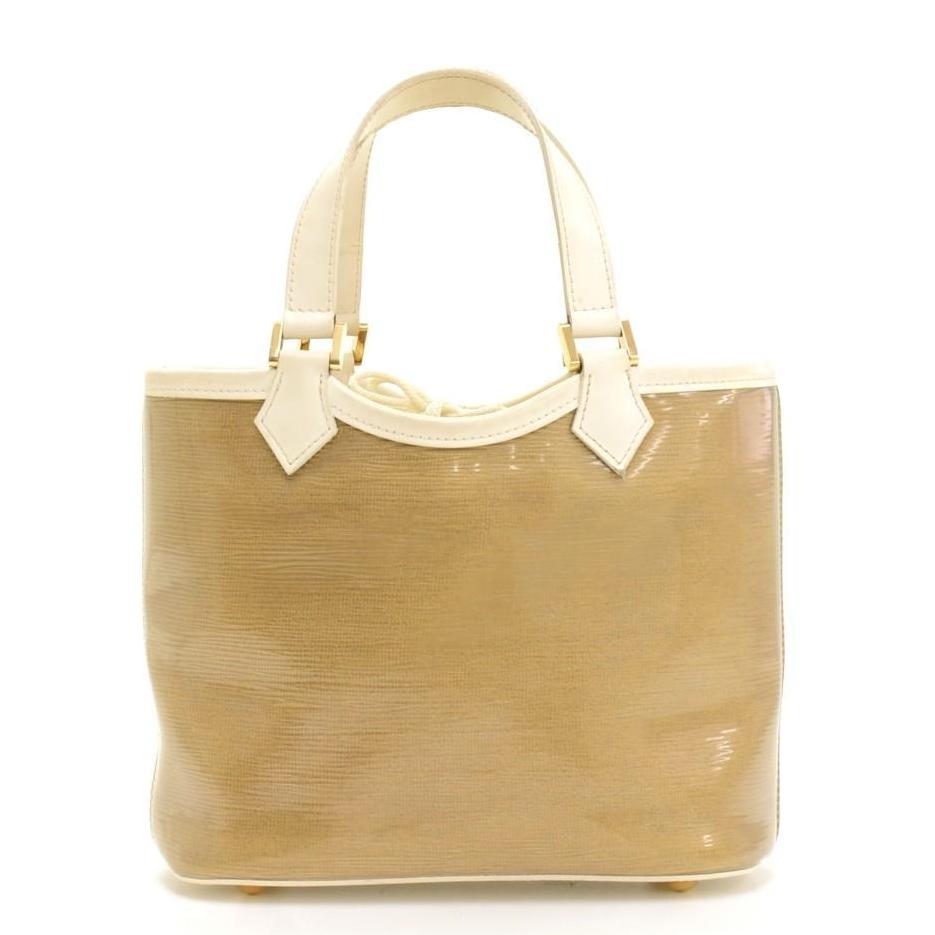 lagoon vinyl and terry cloth beach bag
