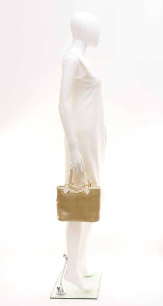 lagoon vinyl and terry cloth beach bag