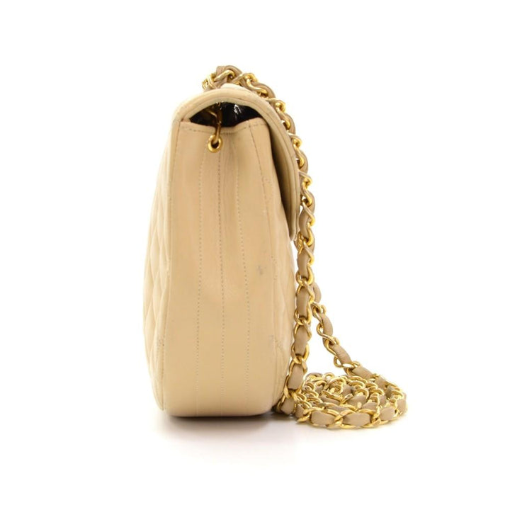 single flap shoulder bag