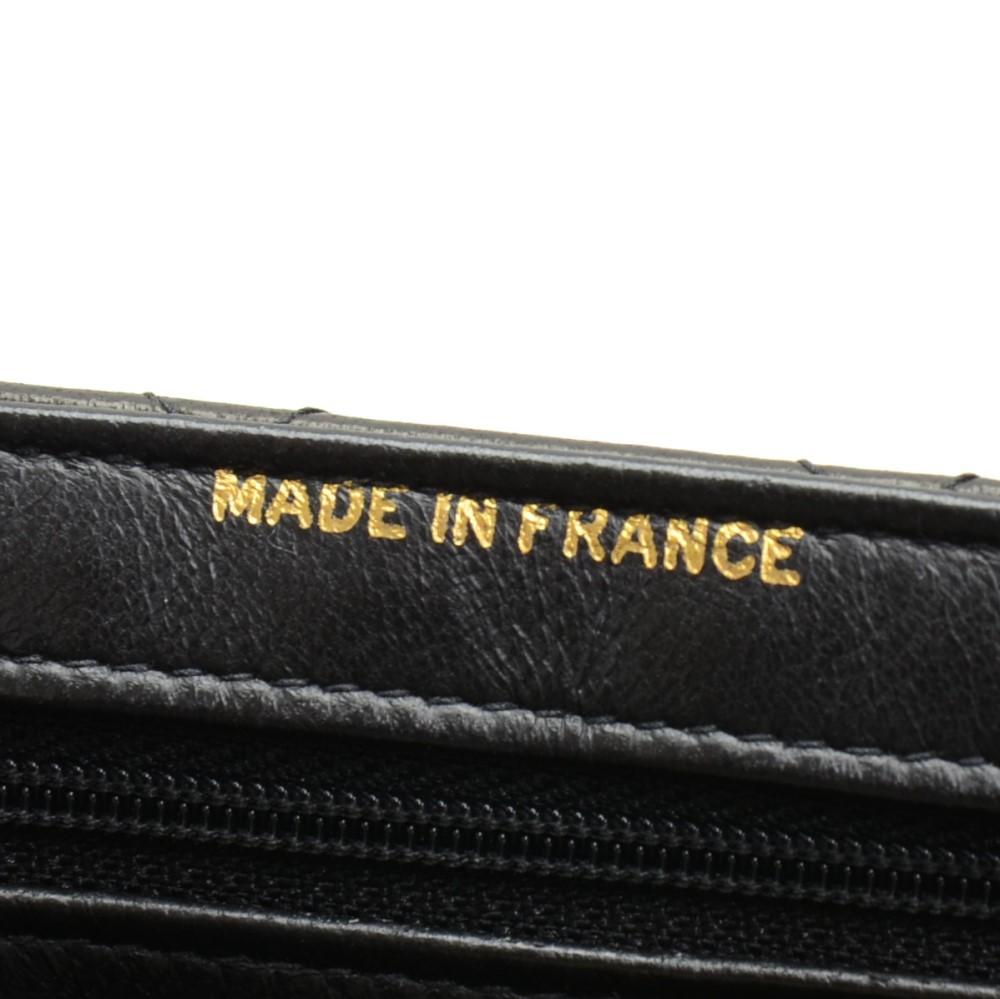 10" double sided flap handbag