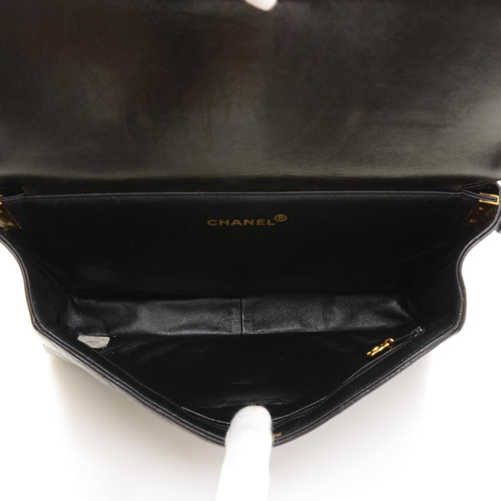 10" double sided flap handbag