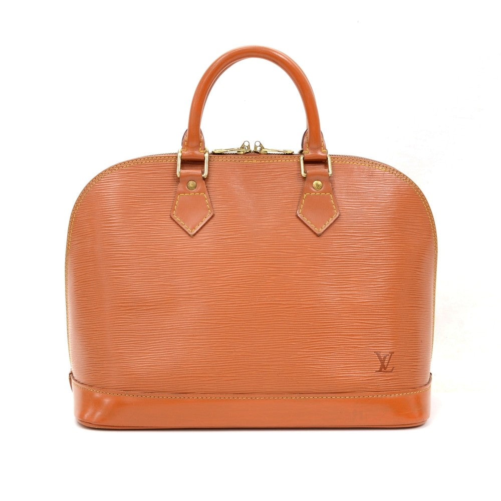 alma kenyan fawn epi leather handbag