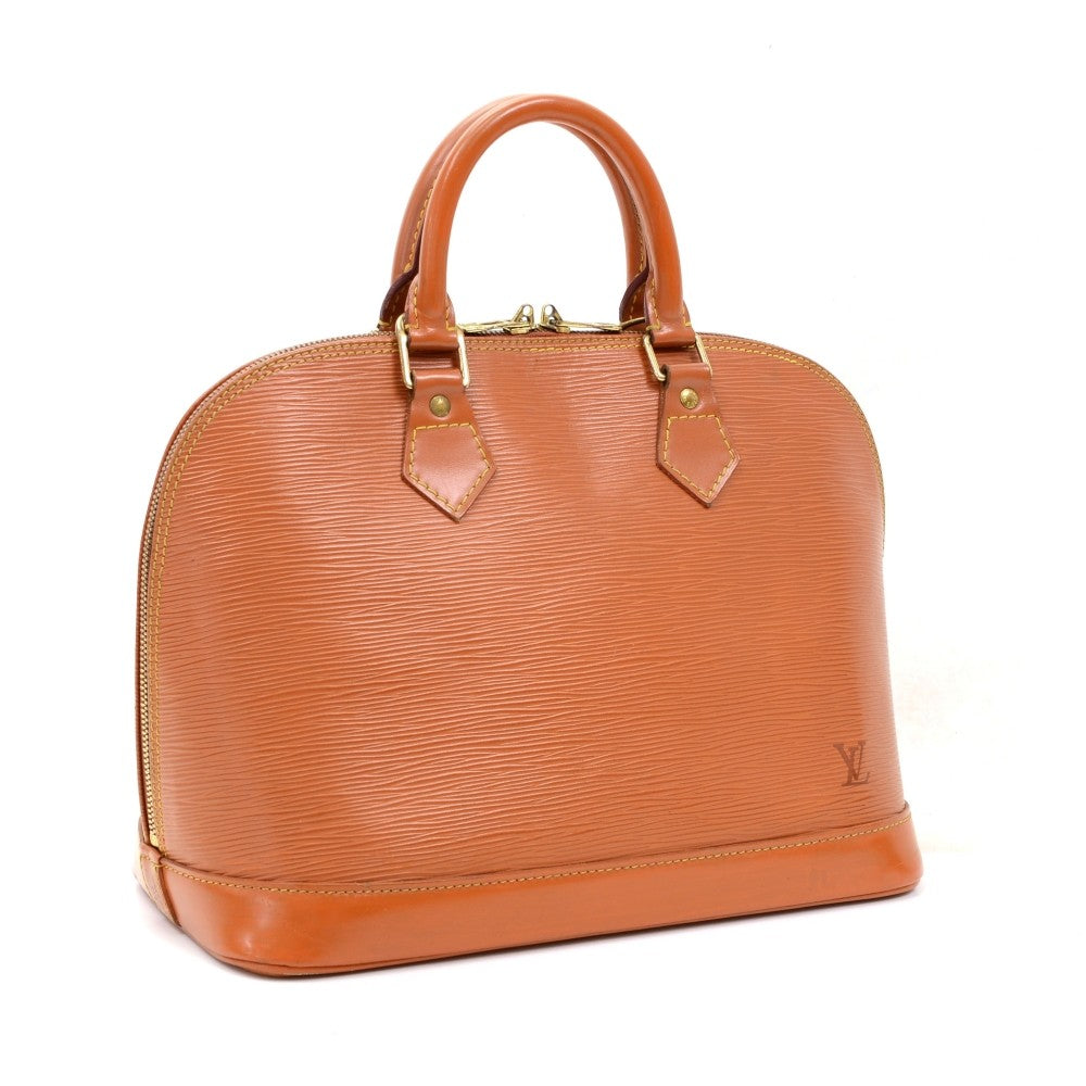 alma kenyan fawn epi leather handbag