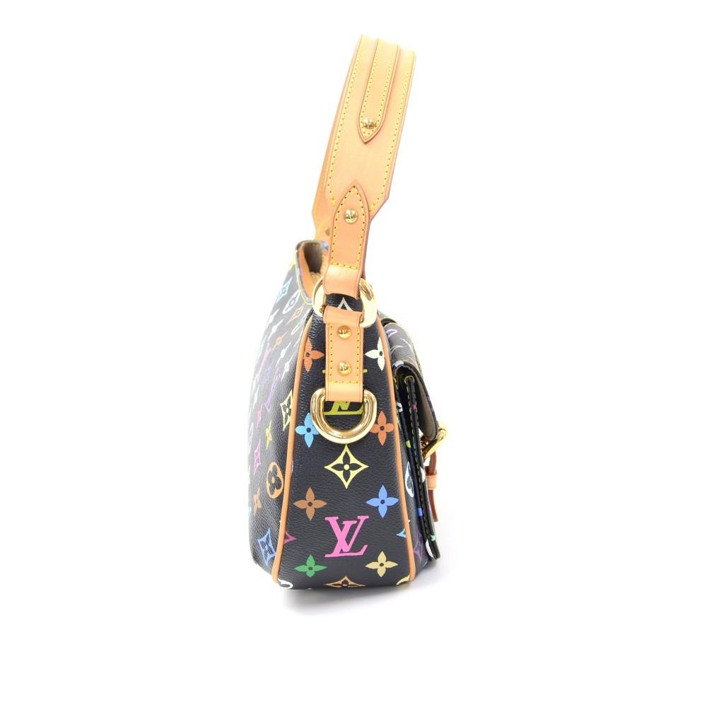 lodge pm multicoloured monogram canvas shoulder bag