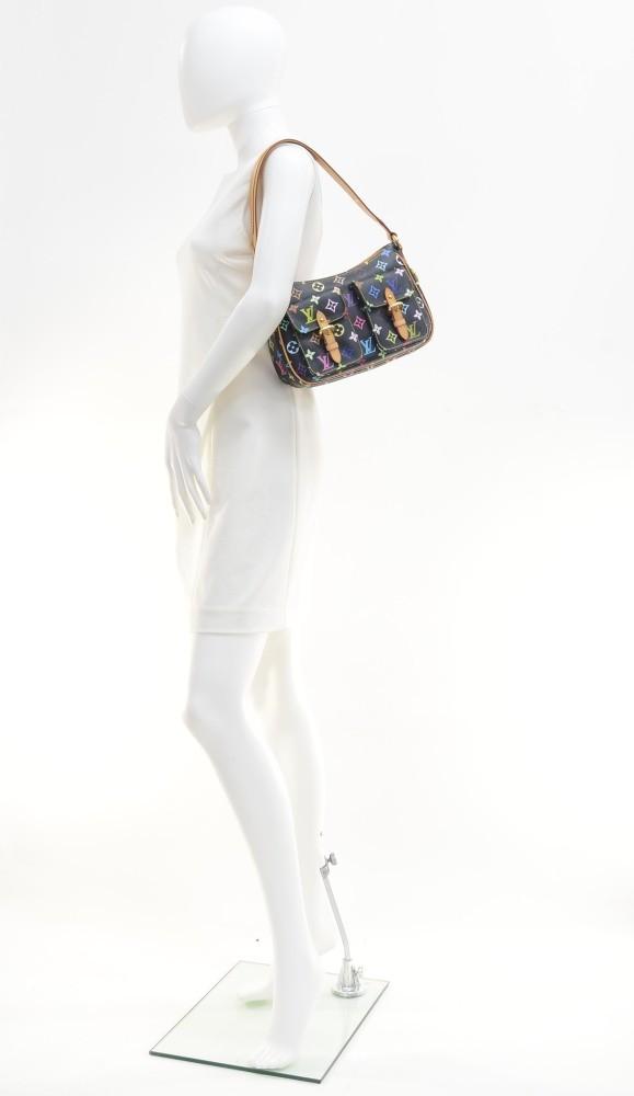 lodge pm multicoloured monogram canvas shoulder bag