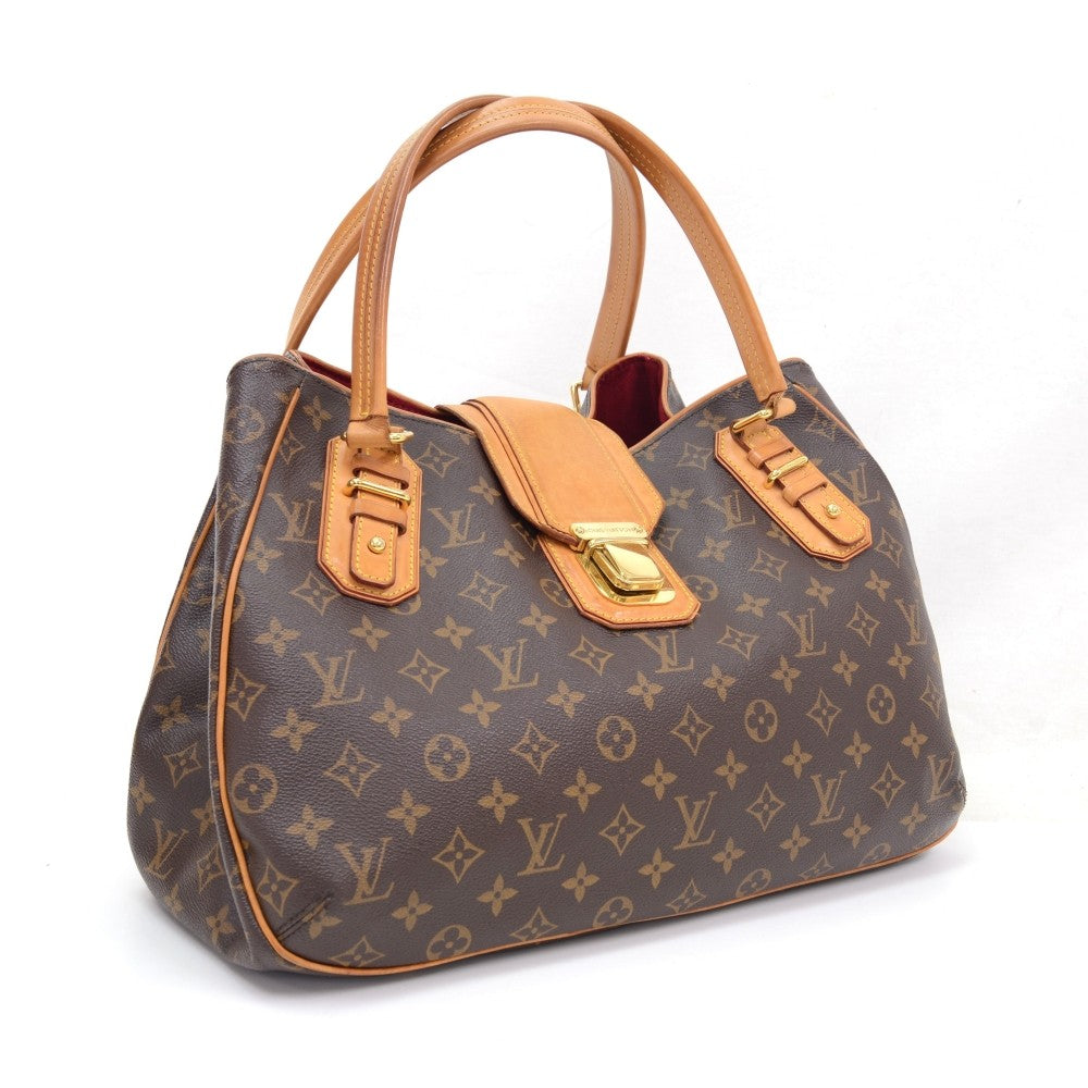 griet monogram canvas handbag