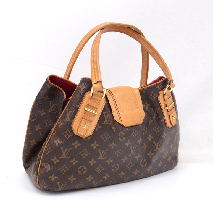 griet monogram canvas handbag