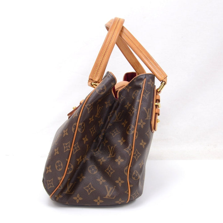 griet monogram canvas handbag