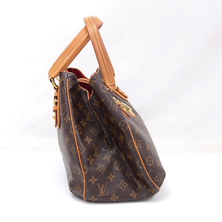 griet monogram canvas handbag