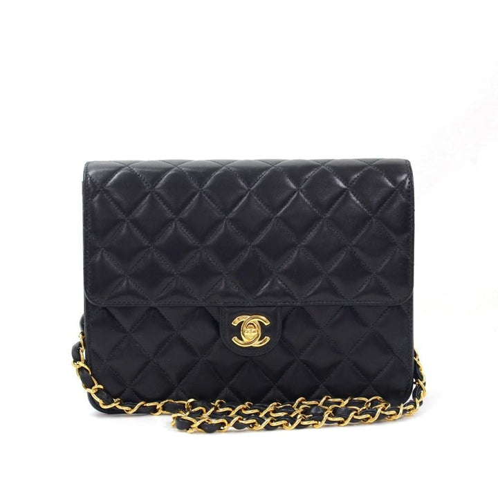 9" single flap shoulder bag