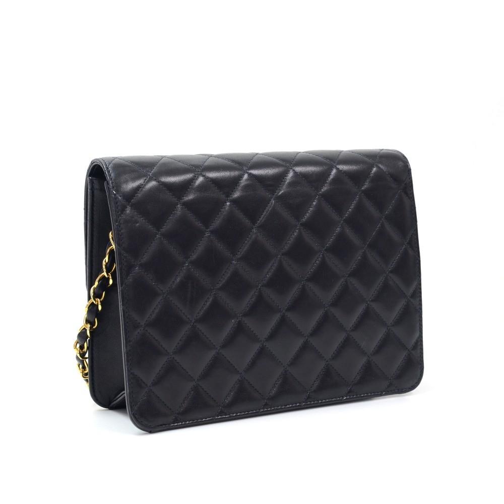9" single flap shoulder bag