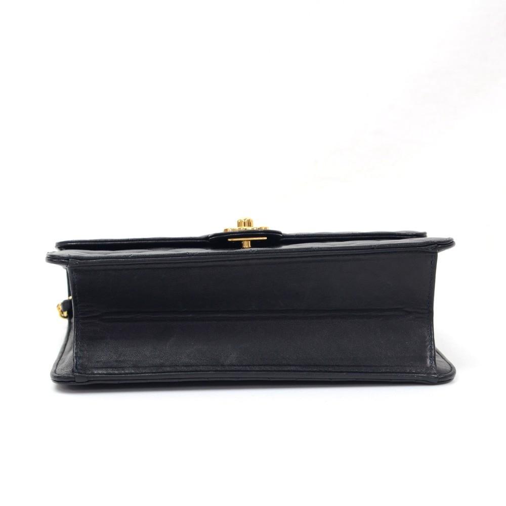 9" single flap shoulder bag