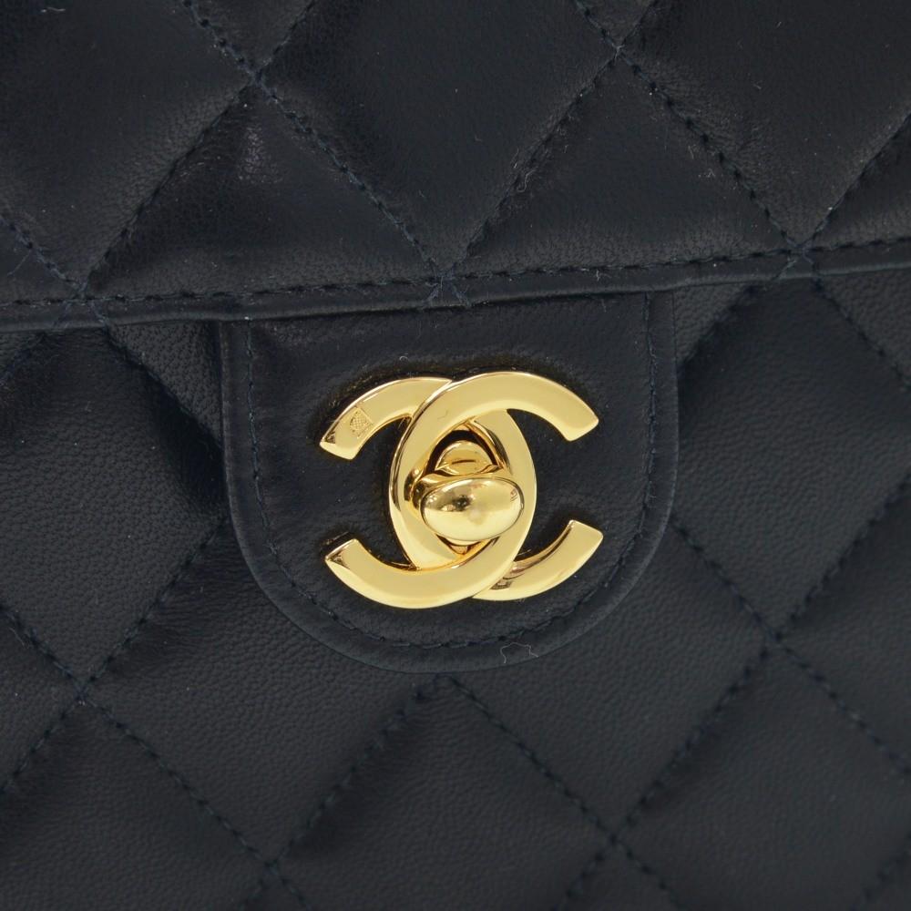 9" single flap shoulder bag