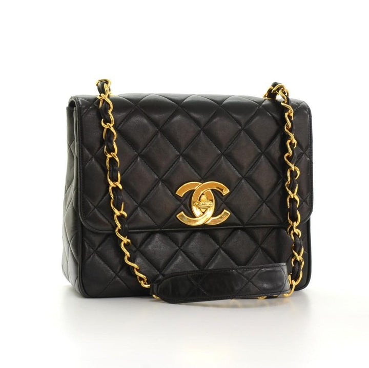 10" flap handbag
