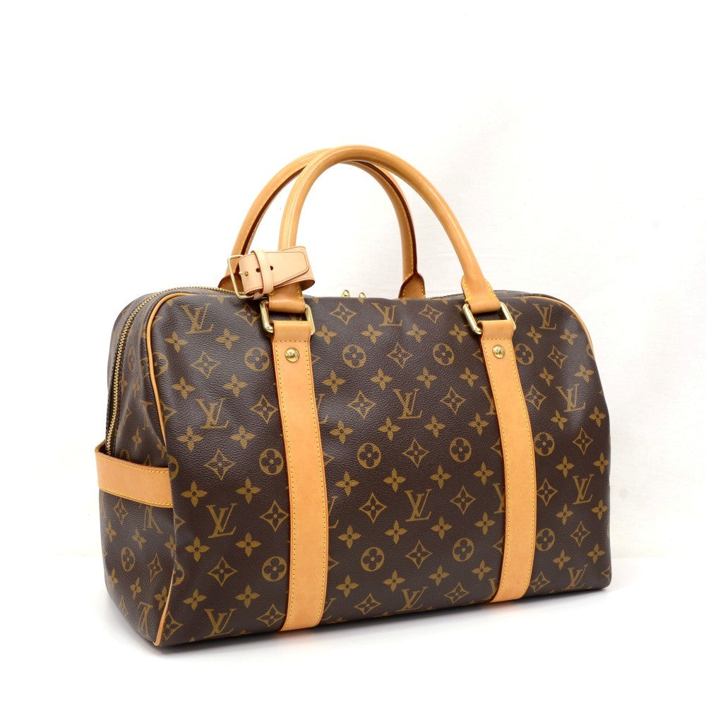 carryall monogram canvas travel bag