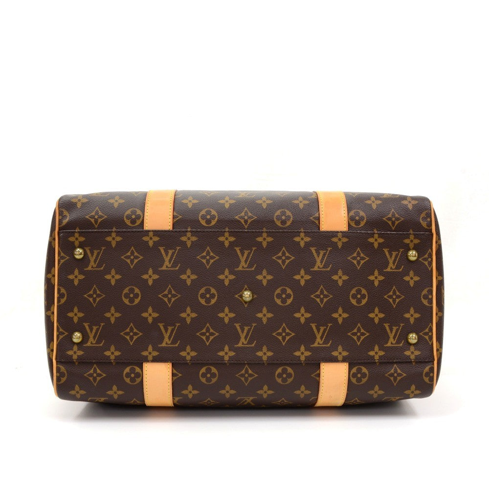 carryall monogram canvas travel bag