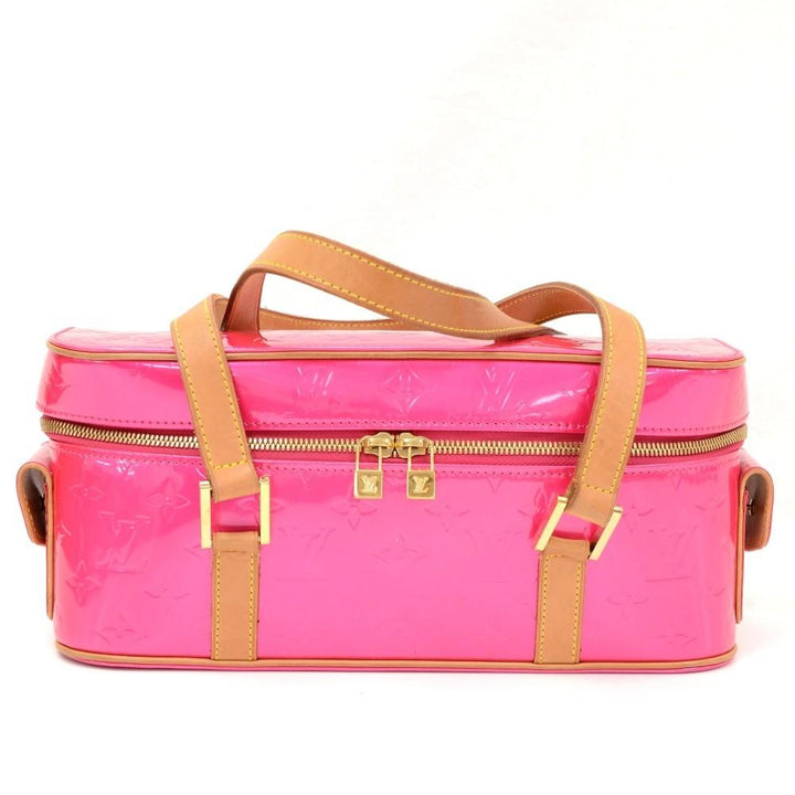 sullivan horizontal gm vernis leather handbag