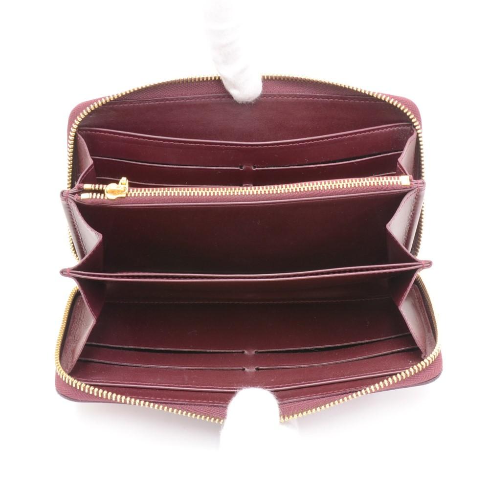 zippy monogram vernis leather wallet