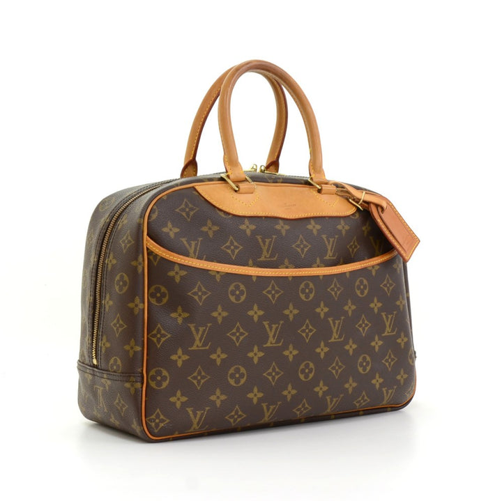 deauville monogram canvas handbag