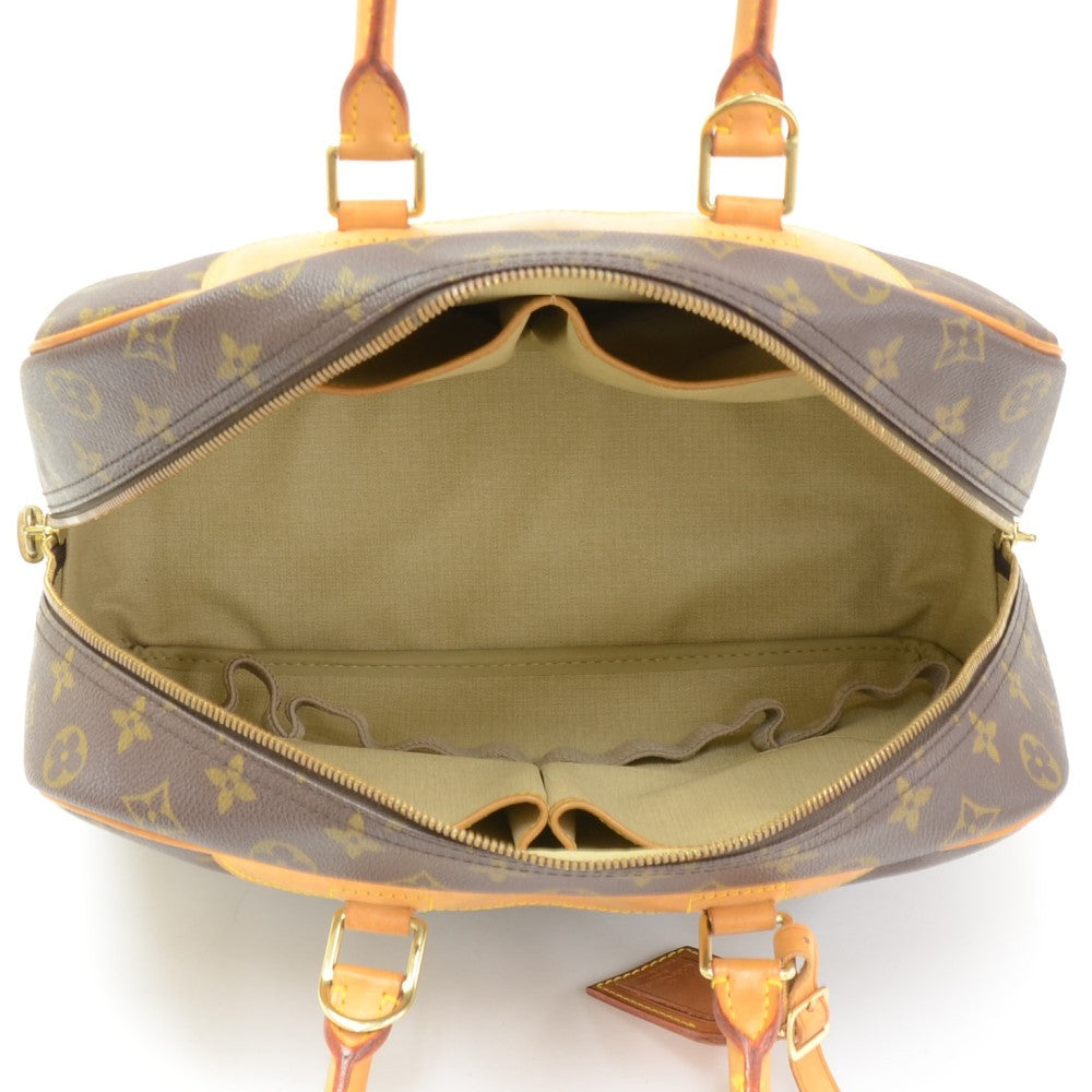 deauville monogram canvas handbag