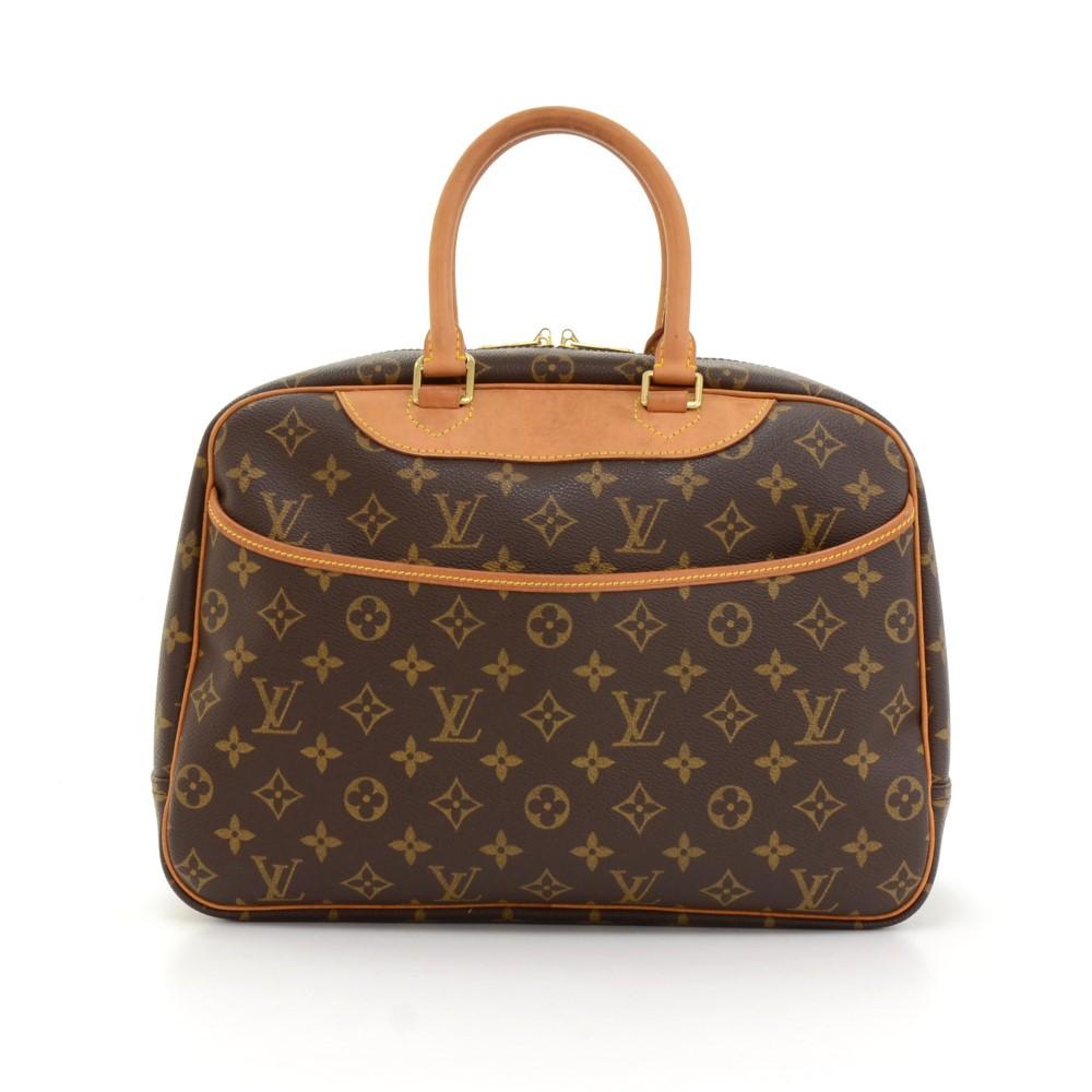 deauville monogram canvas handbag